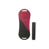 Wood Stone Art Siyah/kırmızı Denge Tahtası Balance Roller Board Sörf Eğitim Tahtası Kaykay Eğitim Tahtası