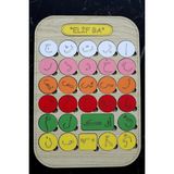 Wood Story Woodstory Ahşap Elifba Öğreniyorum, Puzzle, Bul Tak Montessori