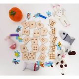 Wood Story Woodstory Ahşap Sayı Bulmacası Büyük Harf ve Küçük Harf Eşleştirme Montessori Eğitici