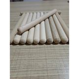 Wood Valley Ritim Çubuğu 20 Çift (40 Adet) - Ahşap Rengi