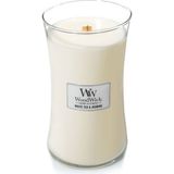 Wood Wick 93062E Ww Büyük Kavanoz Mum White Tea Jasmine - 1 Adet