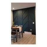 WoodArtDesign Iskandinav Duvar Çıtası 5 Adet 100 Cm X 4 Cm Dekoratif Duvar Çıtası Boyanabilir Duvar Dekoru