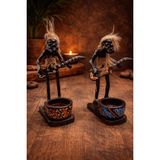 WoodBay Primitif El Yapımı Ahşap Küllük - 1 Adet 15 cm - KÜL TABLASI.