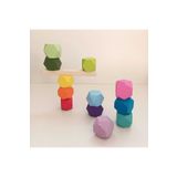 Woodblocks Waldorf Ahşap Denge Blokları G12 Li Set Masif Ahşap Oyunu