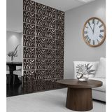 Wooddoom Antik Asmalar Lazer Kesim Paravan, Ahşap Seperatör, Panel Levha Seti Ahşap Oda Bölücü Desen - 40x40 - Ahşap - Rebab