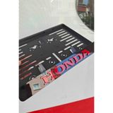 WOODDOOM Honda Yazılı Pleksi Motor Plakalık Tek ADET