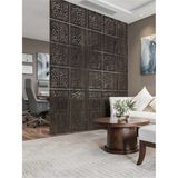 Wooddoom Lazer Kesim Paravan, Ahşap Separatör, Oda 4'lü Panel Levha MODEL01 40 x 40 cm - 40x40