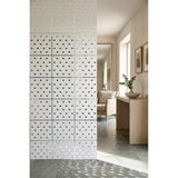 Wooddoom Lazer Kesim Paravan, Ahşap Separatör, Oda 4'lü Panel Levha MODEL09 40 x 40 cm - 40x40