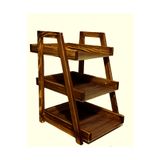 Wooden City Ahşap Evrak Rafı Masa Üstü Evrak Düzenleyıcı Ofis Hediyesi Organizer