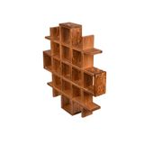Wooden City Ahşap Raf Kahve Çay Bardağı Rafı Kahve Çay Bardağı Tutucu Mutfak Rafı Banyo Rafı