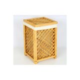 Wooden City Çamaşır Sepeti Kirli Sepeti Kapaklı Sepet Kiraz WDN714