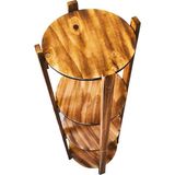 Wooden City Mutfak Malzeme Dolabı Ahşap Organizer Dekoratif Çok Amaçlı Raf Ahşap Raf 30x30