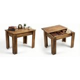 Wooden City Orta Sehpa - Gizli Bölmeli Raylı Ahşap Sehpa - Montessori Çocuk Çalışma ve Oyun Masası