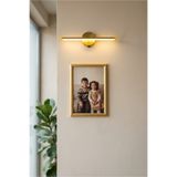 Wooden Factory 21x30 cm Bir Adet Gold Altın Renk Dekoratif Çerçeve – Duvar İçin Boş Resim Çerçevesi
