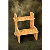Wooden Factory Kids Ahşap Basamak Tabure Çocuk Banyo Wc Lavabo Merdiven Yükseltici Eğitici Kaymaz Montessori