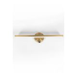 Wooden Factory Metal Eskitme Gold Kablosuz Ledli Pilli Metal Aplik Banyo Tablo Ayna Duvar Aydınlatma Gün Işığı