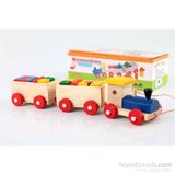 Wooden Toys Building Block Vehicles