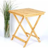 Woodensa Balkon ve Bahçe Katlanir Masa Kiraz 60X60 cm PNR522 - Kare - 1
