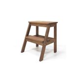 WOODENSA Merdiven Tabure ,ahşap Basamak Yükseltici ,rustik Tabure TBR010
