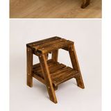 Woodensa Merdiven Tabure Kahverengi