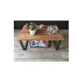 Woodensa Orta Sehpa ,Masif Rustik Sehpa ,Dekoratif Sehpa 55X90 Cm Sehpa002