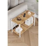 WOODENSA Yan Sehpa Kahve Koltuk Tepsisi Dekoratif Modern Sehpa Zigon Sehpa Orta Sehpa
