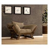 Woodesk Adalar Masif Ceviz Berjer Cpt8132-140 Krem