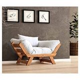 Woodesk Adalar Masif Tik Berjer Cpt8151-140 Renk : Beyaz