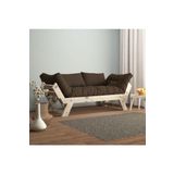 Woodesk Adalar Modern Natural- Kahverengi Renk Ahşap Kanepe