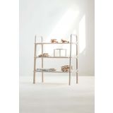 Woodesk Albero, Ahşap Kitaplık, 90X90, Natural Renk, Cpt4654-90