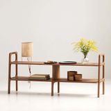 Woodesk Altura Masif Ahşap Konsol ve Raf Sistemi 140x65 CM Cpt4682-140