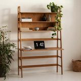 Woodesk Argos Ahşap Çalışma Masası 120X190 Tik Renk CPT4626-190 - 120 x 50 cm
