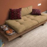 Woodesk Arin Masif Ceviz Camel Sedir