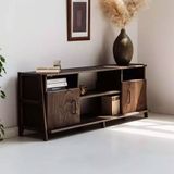 Woodesk CPT4690-170 Viento Masif Ahşap 170x60 CM Ceviz Renk Dolap