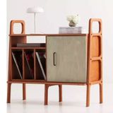 Woodesk Cpt4691-100 Brume Masif Ahşap 100x90 cm Natural Renk Dolap