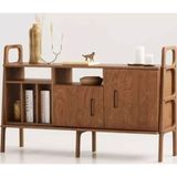 Woodesk Cpt4716-140 Roble Masif Ahşap 140x90 cm Natural Renk Dolap