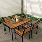 Woodesk CPT7706-150 Alaca Bahçe Masa Takimi