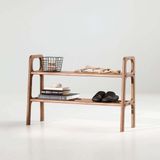 Woodesk Escala, Ahşap, Ayakkabılık Ve Raf Sistemi, 100x65, Tik Renk, Cpt4734-100 - Teak