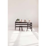 Woodesk Luz Ahşap Çalışma Masası 160X65 Ceviz Renk Cpt4644-160