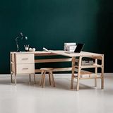 Woodesk Origo Ahşap Çalışma Masası 177x65 Natural Renk Cpt4643-100 Renksiz