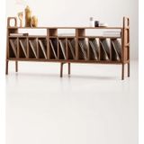 Woodesk Scala Masif Ahşap, Konsol Ve Raf Sistemi, 190X90, Tik Renk, Cpt4685-190