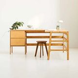 Woodesk Sera Ahşap Çalışma Masası, Tik Renk CPT4639-170