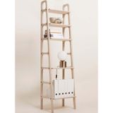 Woodesk Serin, Masif Ahşap Kitaplık Ve Raf Ünitesi, 190X50, Natural Renk, Cpt4755-190