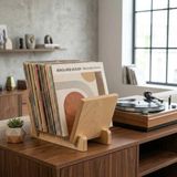 Woodesk Vintra, Plak, Dergi, Gazete, Kitap Için Modüler Raf, Natural Renk - 30 x 25
