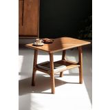 Woodesk Voile, Masif Ahşap Orta Sehpa, Coffee Table, 70X50