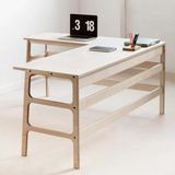 Woodesk Zeytin Ahşap Çalışma Masası 180X60 - 180 x 60 cm - Naturel