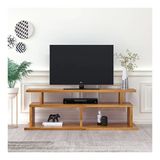 Woodface Ella Doğal Ahşap Meşe Tv Ünitesi