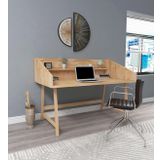 Woodface Mely Doğal Ahşap Çalışma Masası