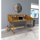 Woodface Mely Doğal Ahşap Meşe Çalışma Masası