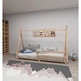 Woodface Panda Ahşap Montessori Karyola